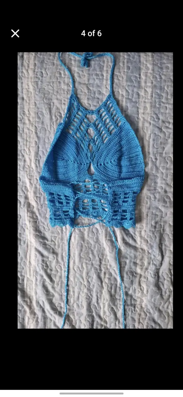 Tops tejidos a crochet - 4