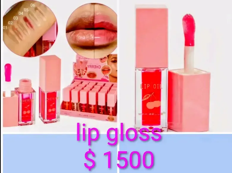 Brillo labial cereza Max Belleza