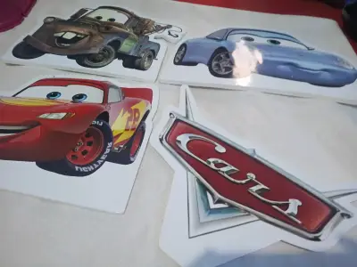 Decorativos para cumpleaños de cars. - miniatura 2