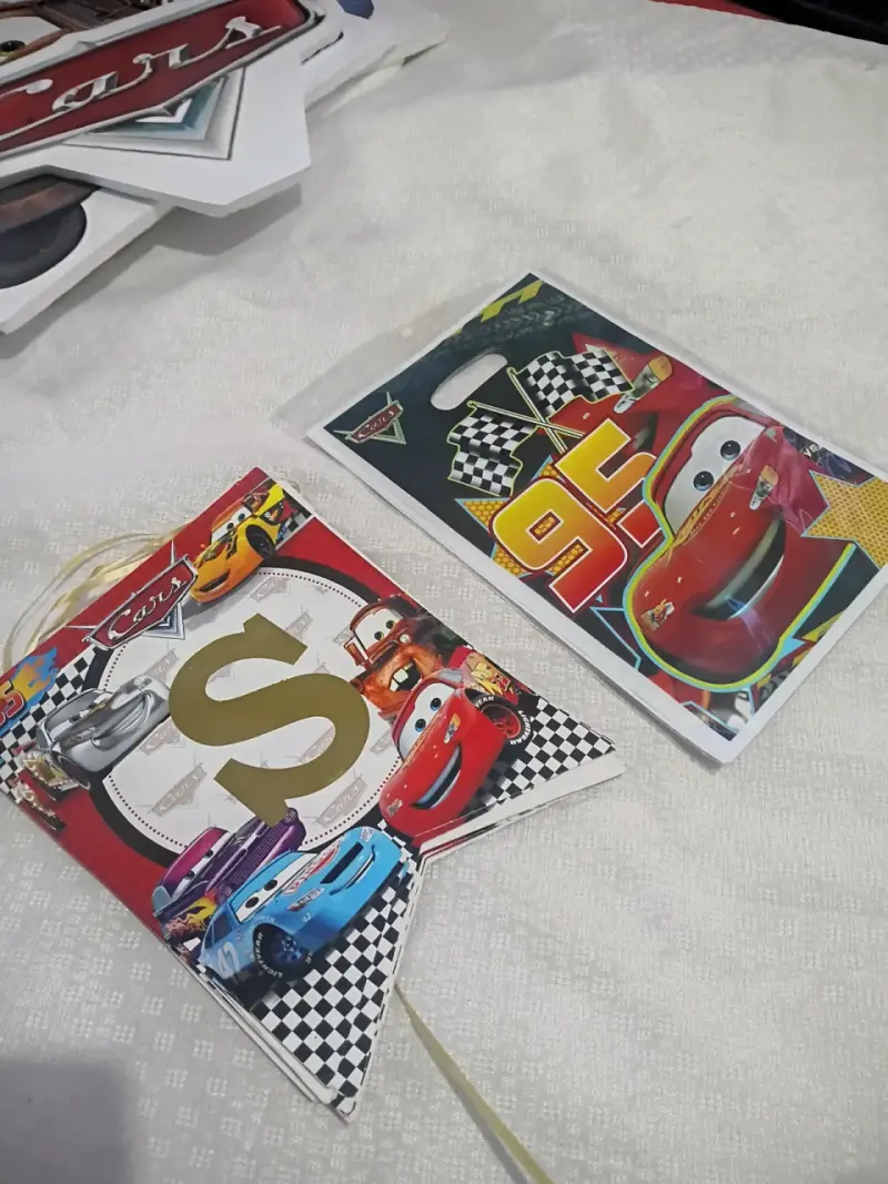Decorativos para cumpleaños de cars. - 3