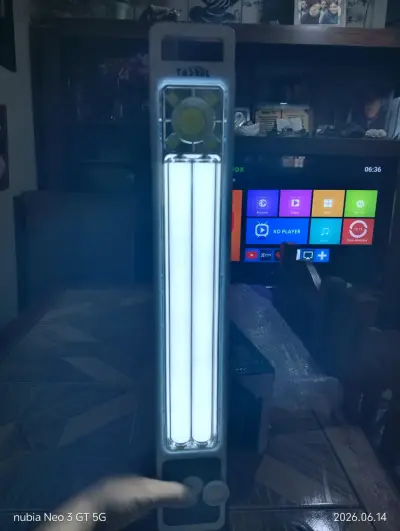 Lámpara portátil LED Tasbel recargable - miniatura 3