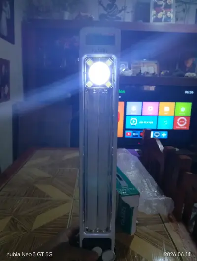 Lámpara portátil LED Tasbel recargable - miniatura 5