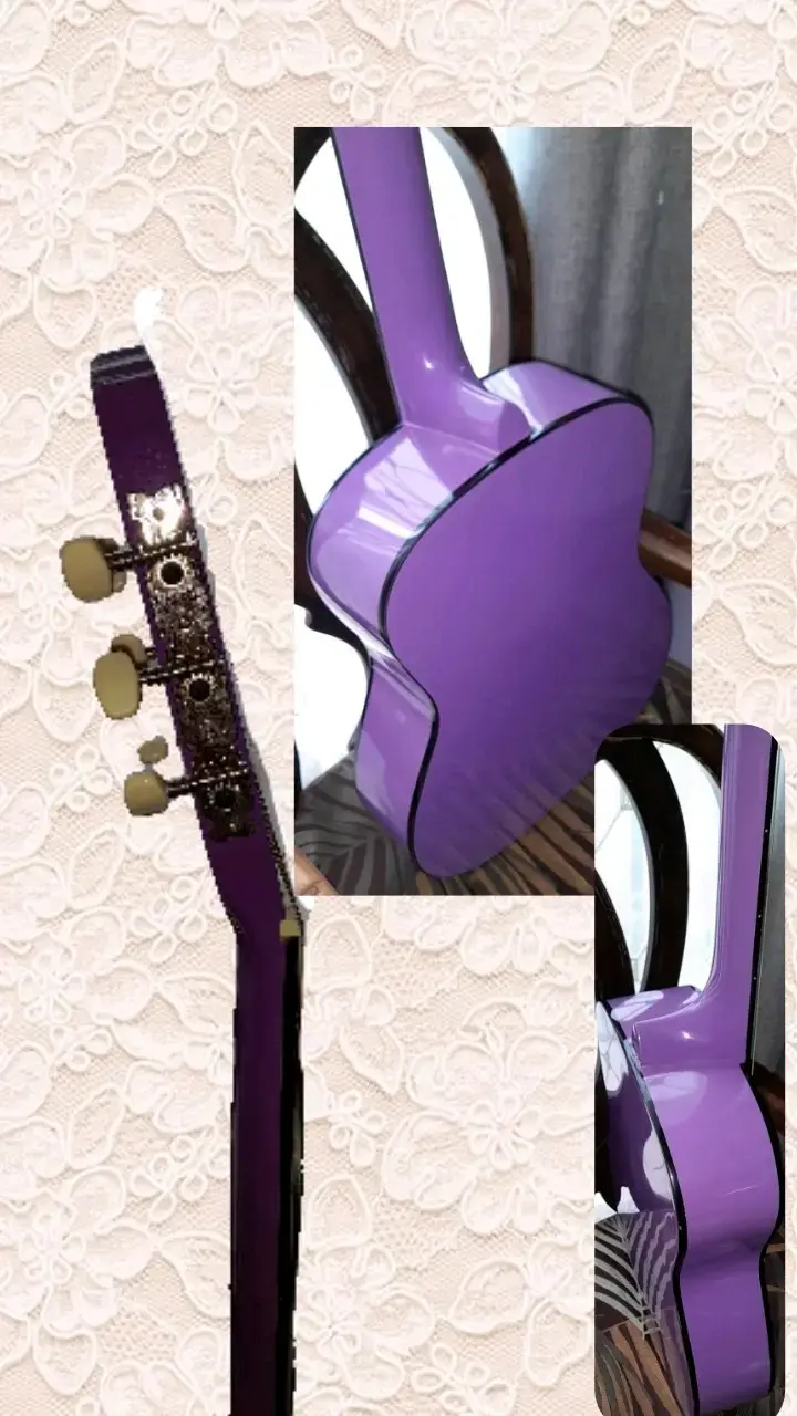 Guitarra clásica Vizcaya ARCG34 violeta - 2