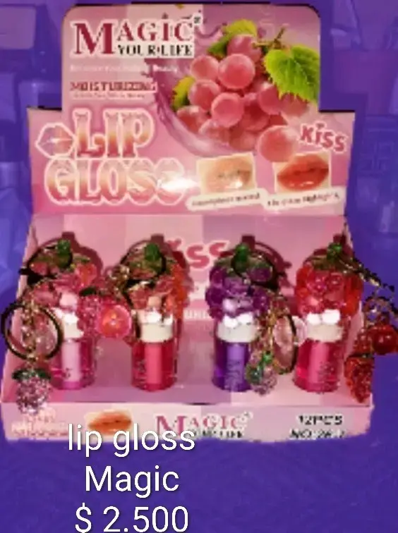 Brillo labial Magic hidratante de uva