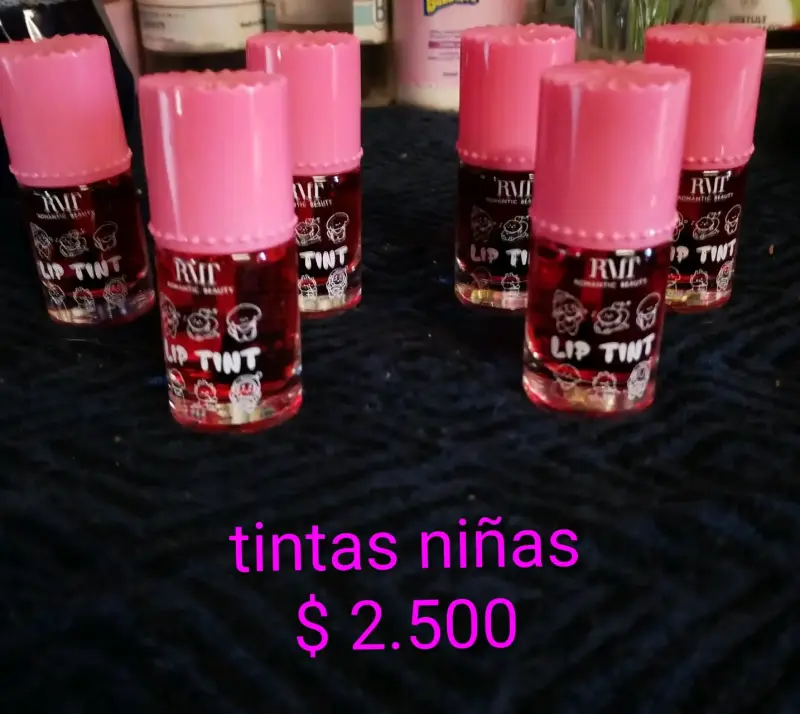 Tintas labiales RVF para niñas