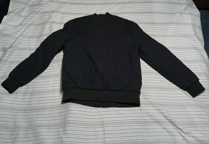 Chaqueta bomber negra H&M para hombre - 6