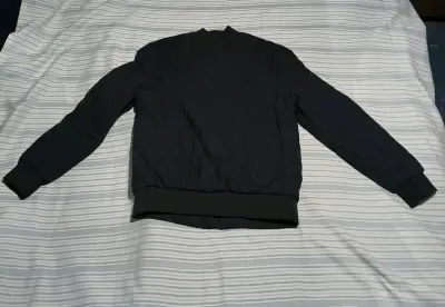Chaqueta bomber negra H&M para hombre - miniatura 6