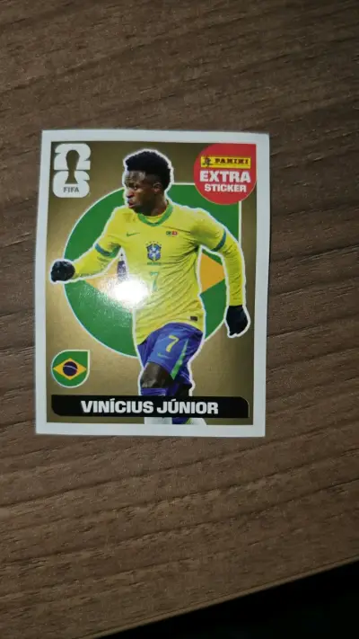 Extra Sticker Dorado Vinícius Júnior - miniatura 1