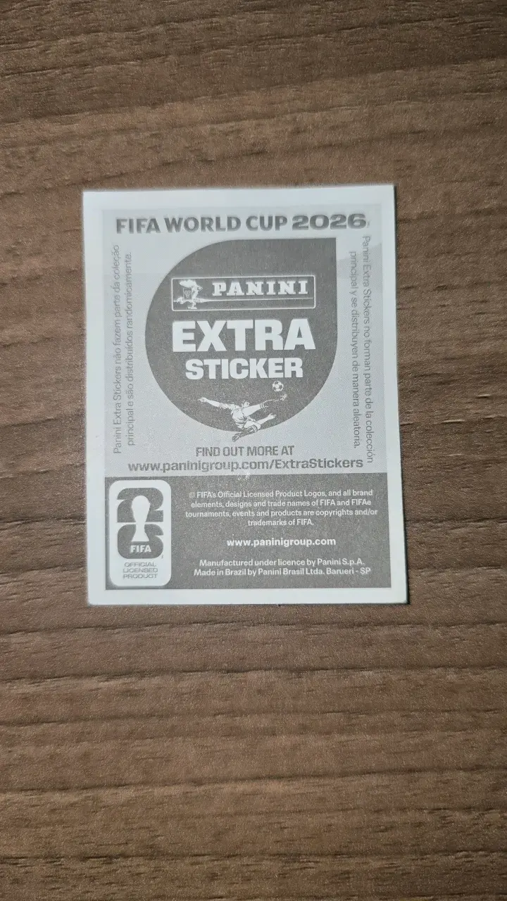 Extra Sticker Dorado Vinícius Júnior - 2