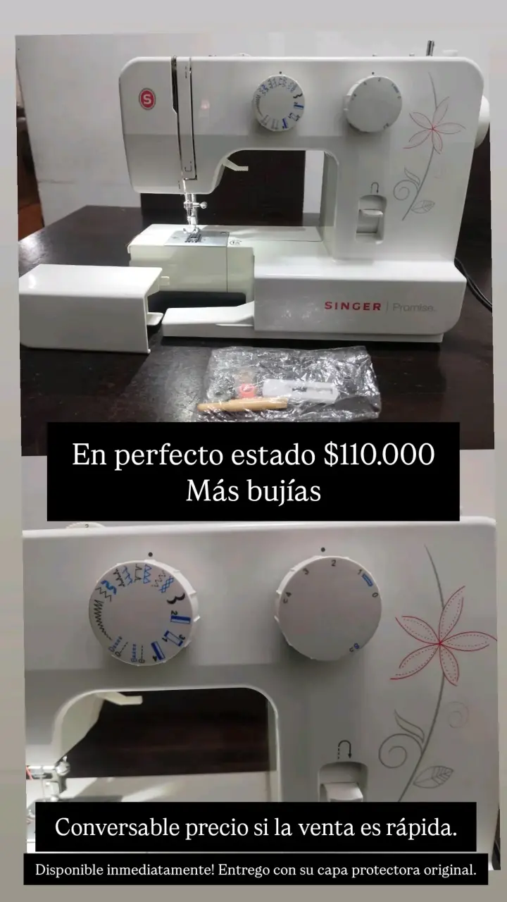 Máquina de coser Singer Promise blanca - 4