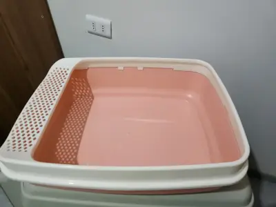 Kit para mascota: transportadora + arenero + plato - miniatura 6