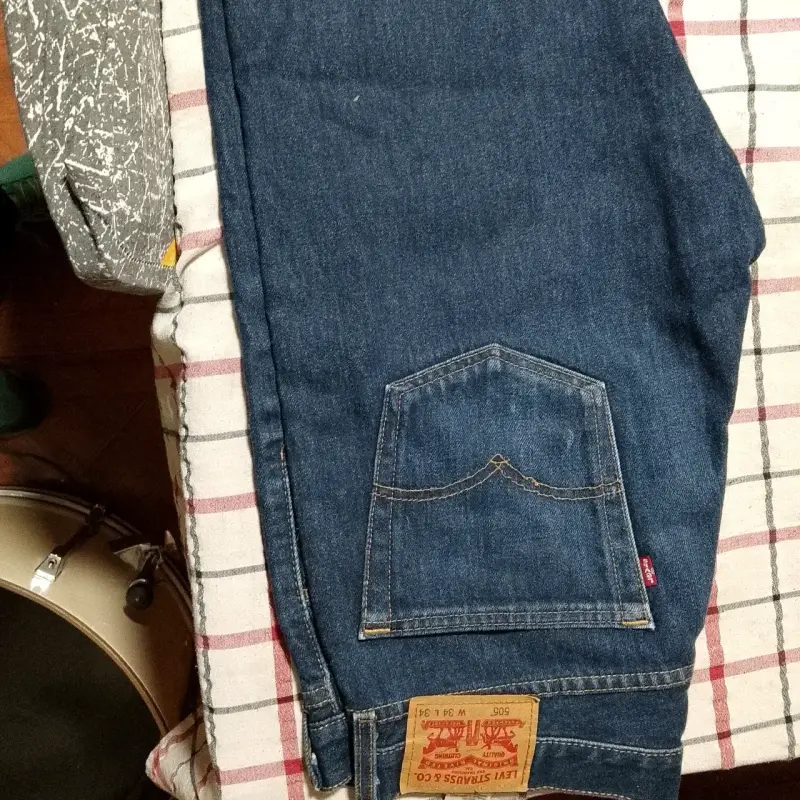Jeans Levi's 505 clásicos azul - 3