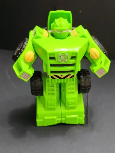 Camión de juguete transformable verde - miniatura 2