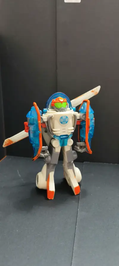 Camión de juguete transformable verde - miniatura 4