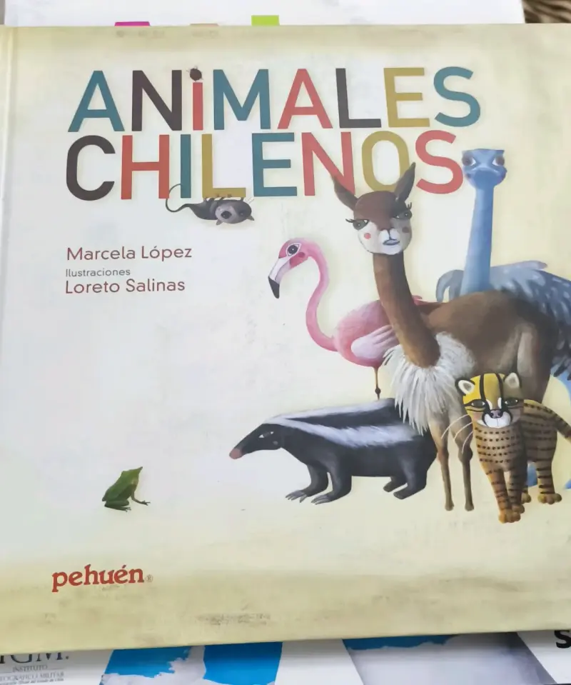 Libro 'Animales Chilenos' de Marcela López - 1