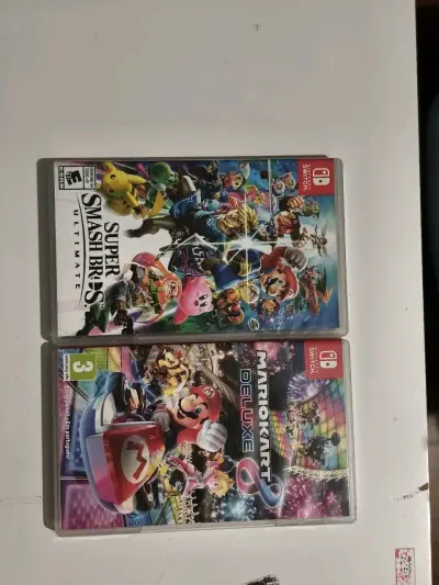 (Switch) Super Smash Bros U. Y Mario Kart 8 Deluxe - miniatura 1