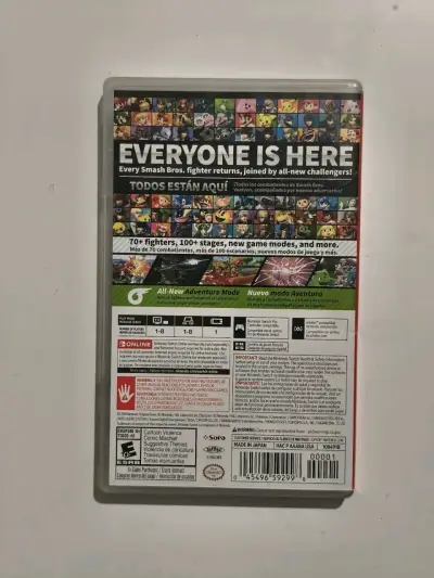 (Switch) Super Smash Bros U. Y Mario Kart 8 Deluxe - miniatura 2