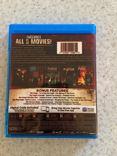 Colección Blu-ray The Purge 5 películas - miniatura 3