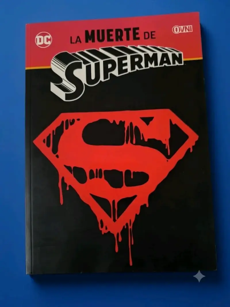 Cómic La Muerte de Superman DC OVNI