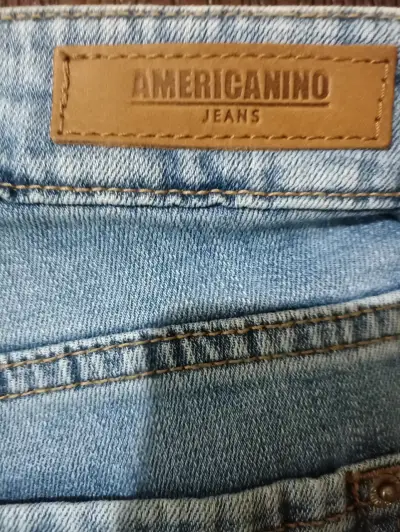 Jeans Americano wide leg  nuevo sin uso - miniatura 3