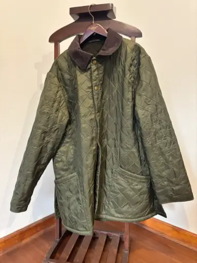 chaqueta Barbour verde XL - miniatura 1