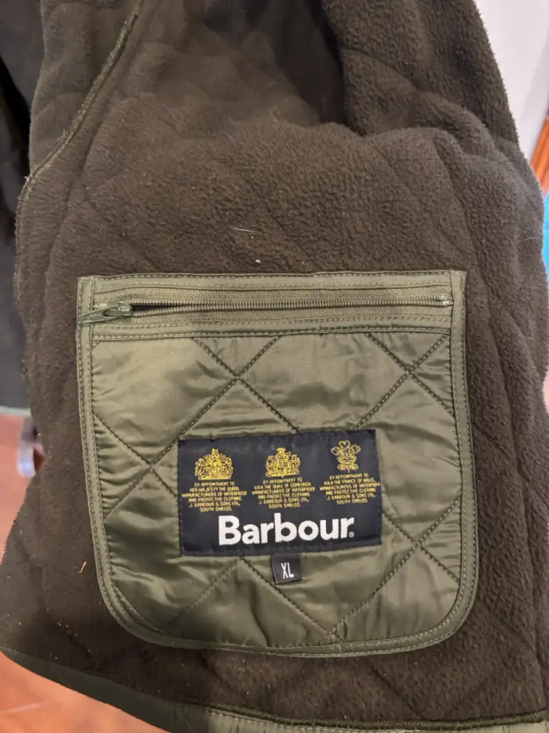 chaqueta Barbour verde XL - 2
