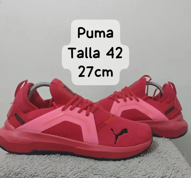 Zapatillas Puma softride Enzo 5 rojas talla 42