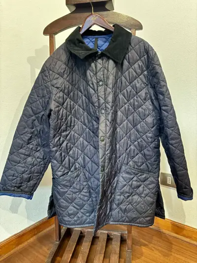 chaqueta Barbour azul XL - miniatura 1