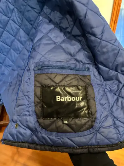 chaqueta Barbour azul XL - miniatura 2