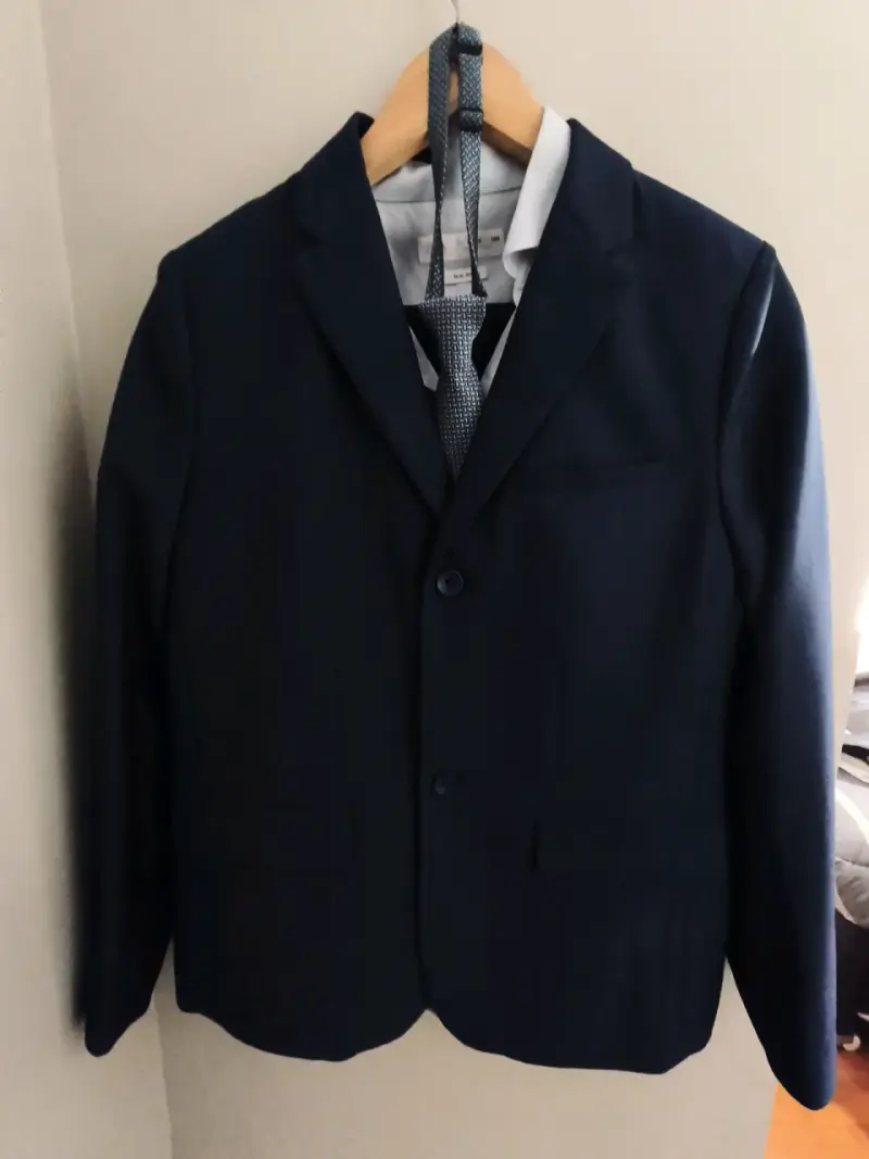 Traje formal Zara azul marino talla 13-14 (164 cm) - 1
