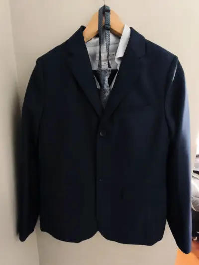 Traje formal Zara azul marino talla 13-14 (164 cm) - miniatura 1