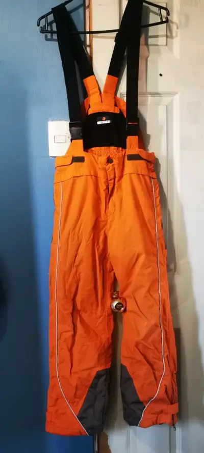 Pantalones de nieve  con tirantes - miniatura 2