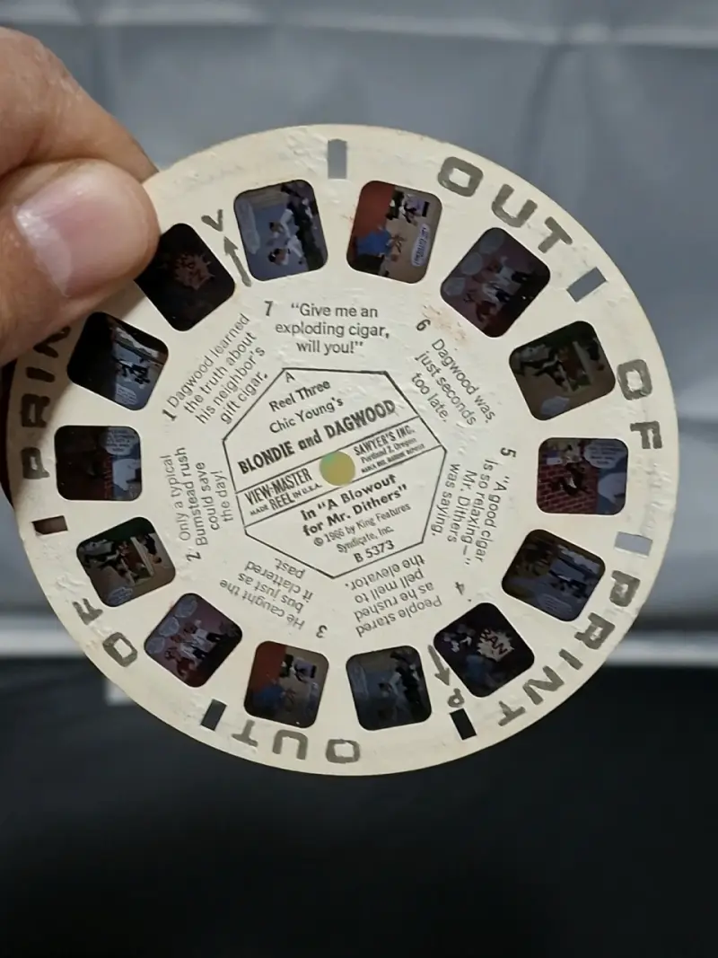 Visor View-Master con disco - 2