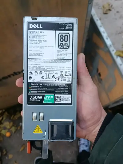 Fuente de poder Dell 750W EPP, Repuestos - miniatura 5