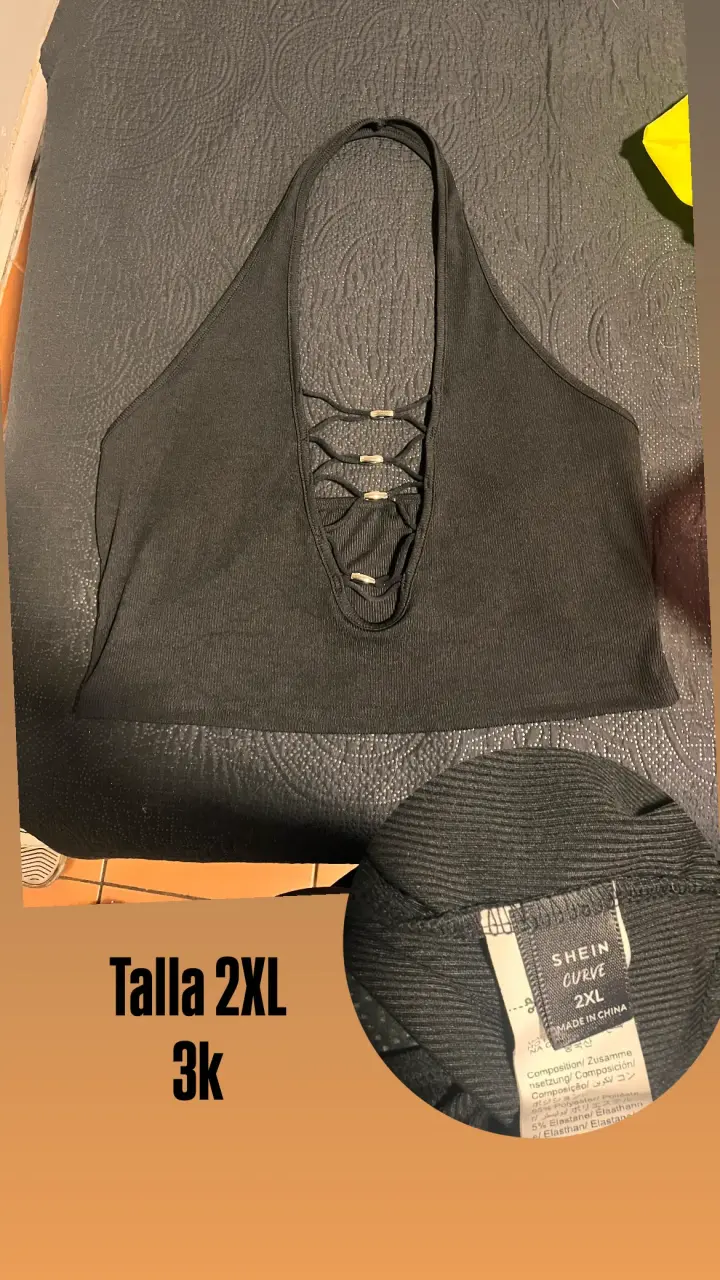 Poleras Crop - body variedad - 4