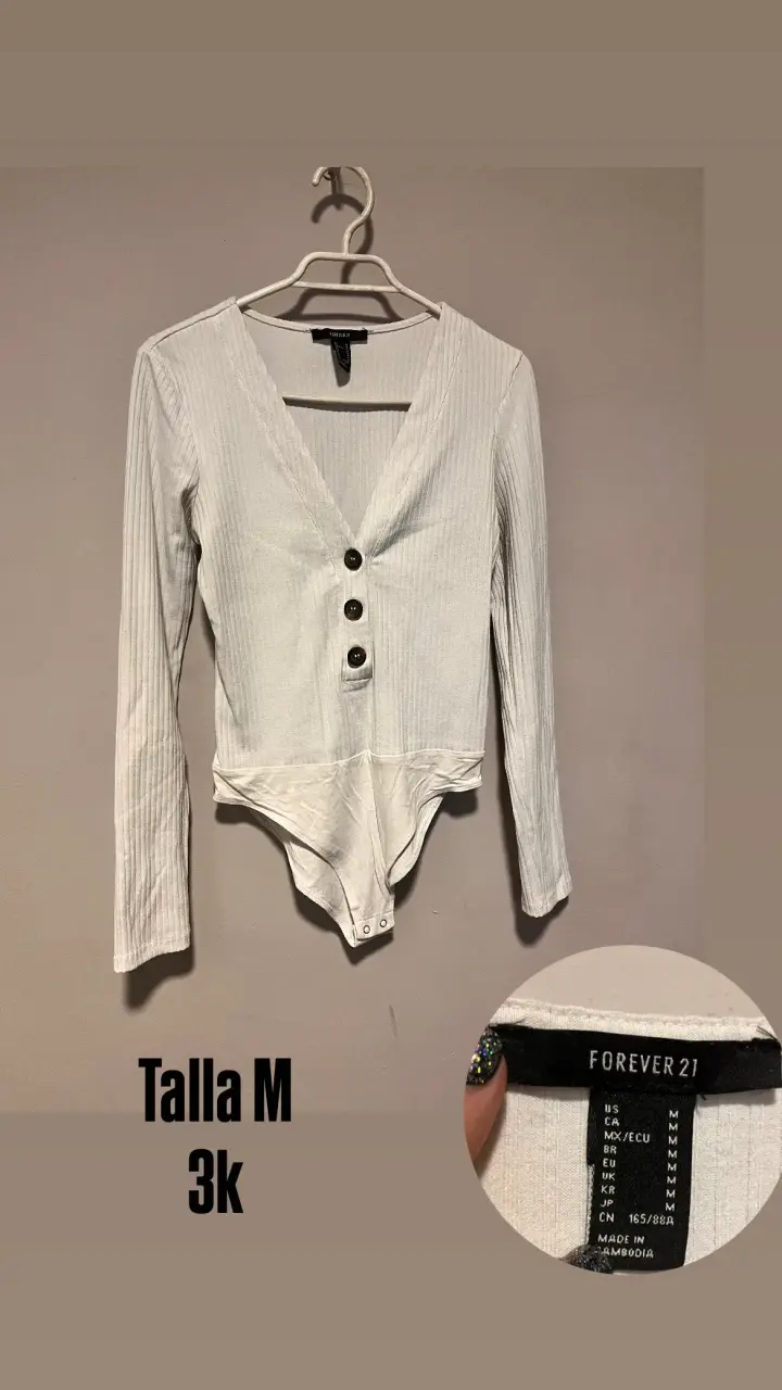 Poleras Crop - body variedad - 6