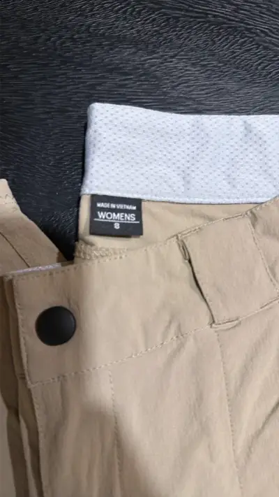 Pantalones beige de mujer montaña - miniatura 2