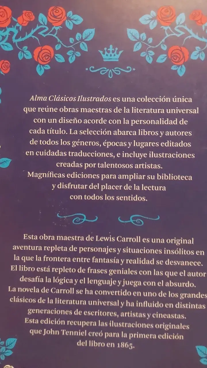 Libro 'Alicia en el País de las Maravillas' de Lewis Carroll - 2