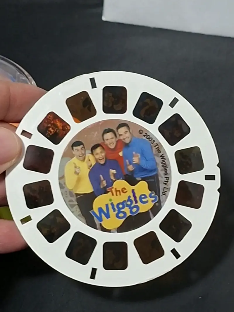 Visor View-Master azul con disco - 2