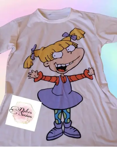 Polera estampada Rugrats para adultos - miniatura 2