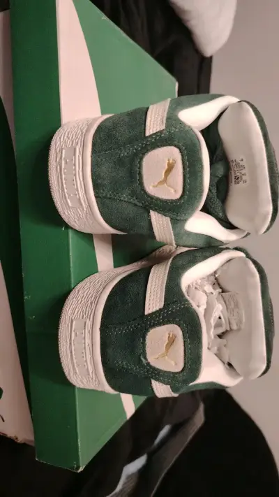 Zapatillas Puma Suede XL verdes - miniatura 3