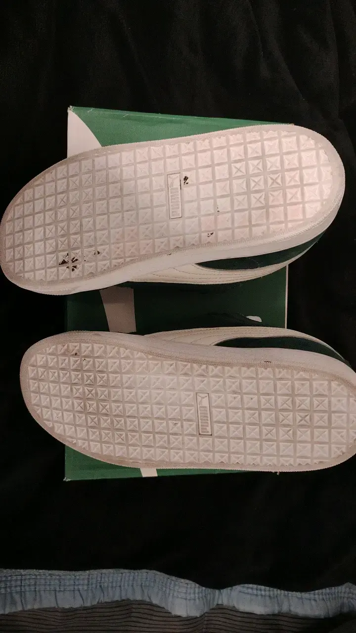 Zapatillas Puma Suede XL verdes - 4