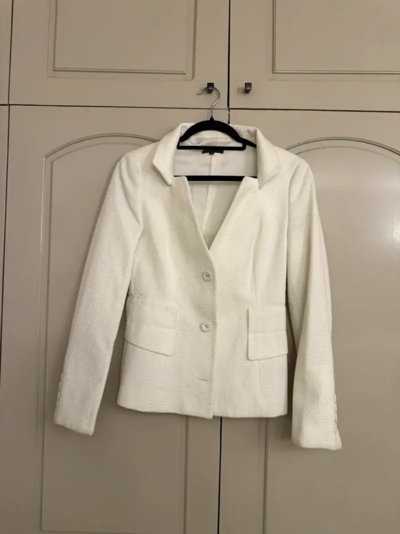 Blazer Adolfo Domínguez Blanco - 1