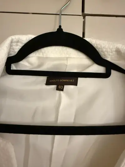Blazer Adolfo Domínguez Blanco - miniatura 4