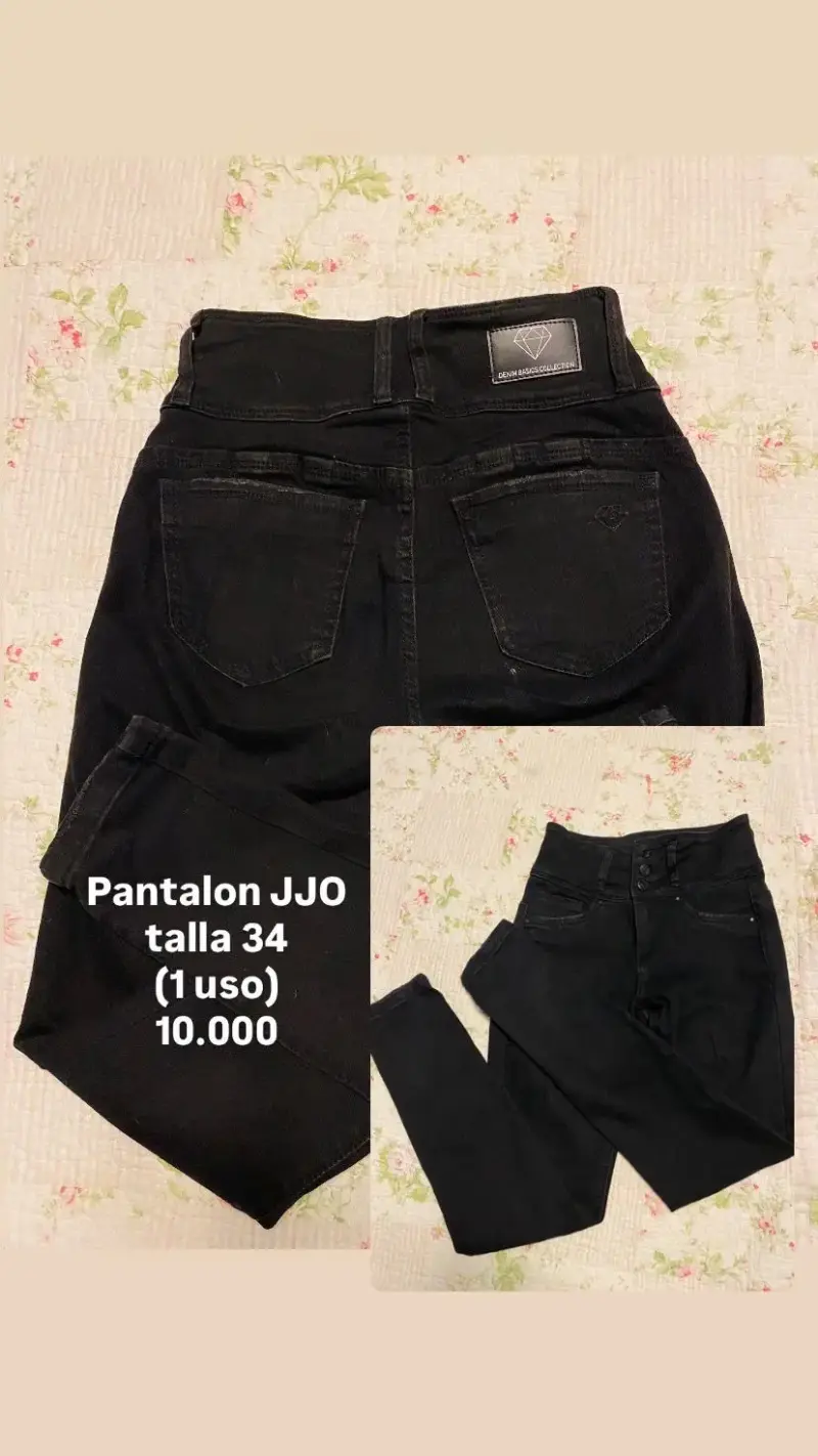 Pantalón negro JJO talla 34