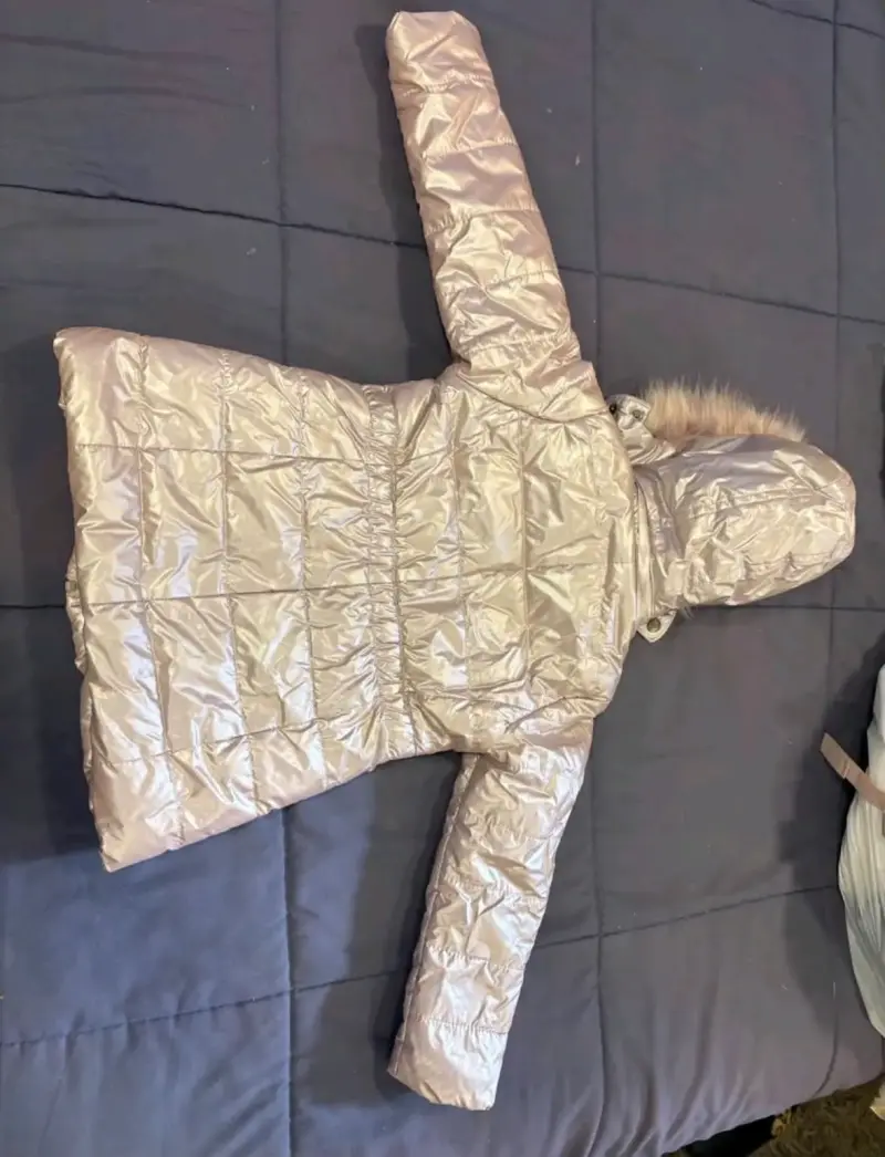 Chaqueta de invierno con capucha de piel - 3