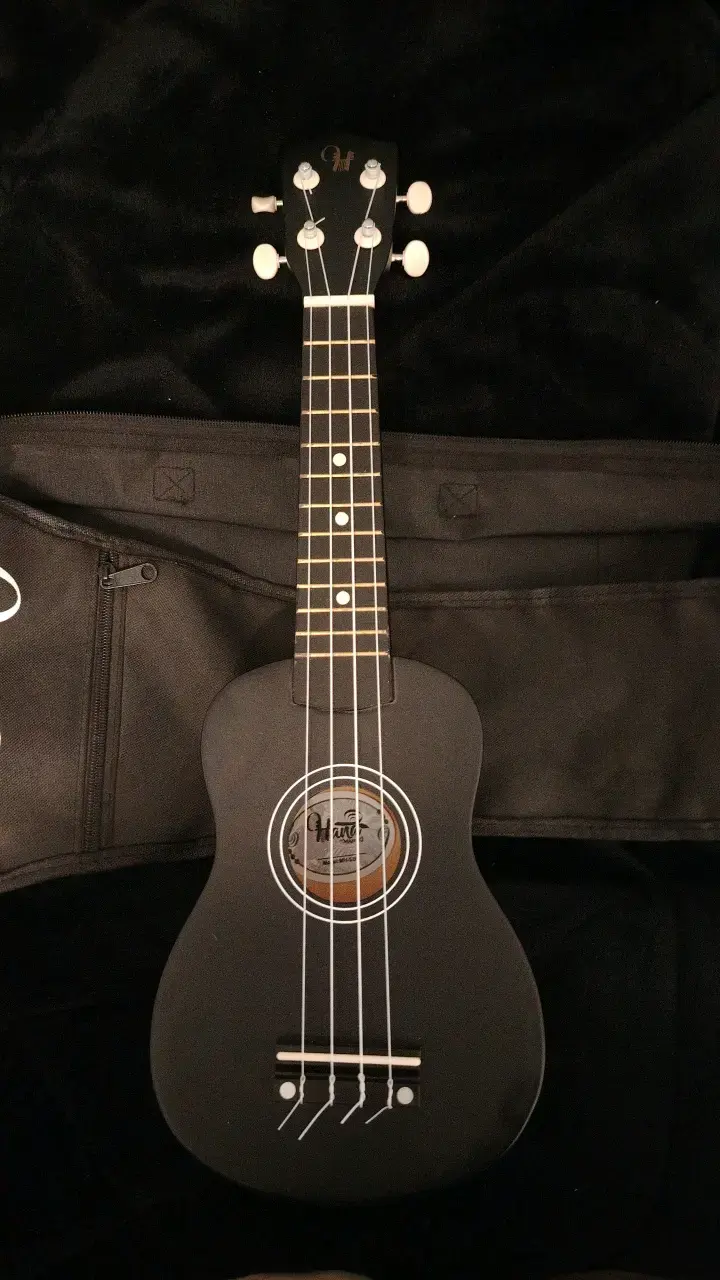 Ukulele Mahalo negro con funda - 2