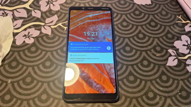 Smartphone Nokia 3.1 plus azul - 2