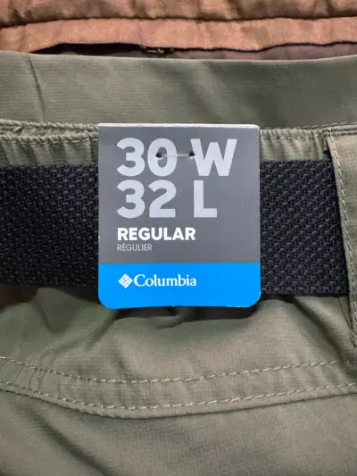 Pantalones Columbia Omni-Shade verdes nuevos - miniatura 4