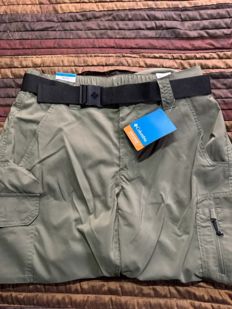 Pantalones Columbia Omni-Shade verdes nuevos - 6